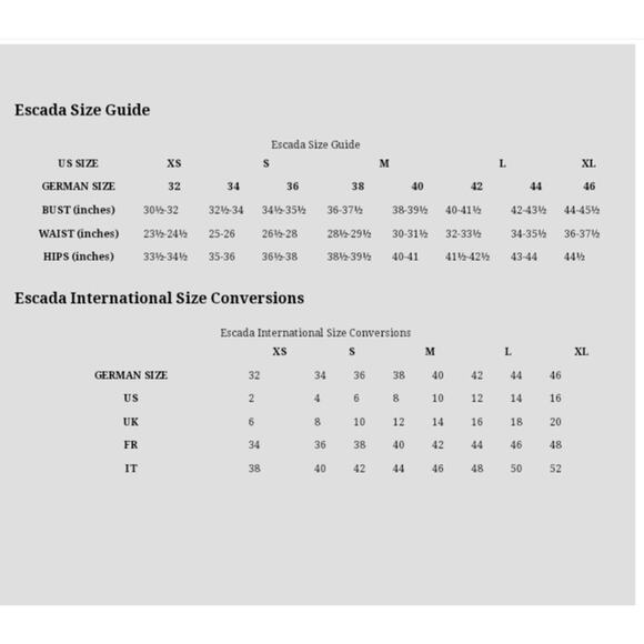 Escada Wool Blazer Size 6 (36) Charcoal Gray Longer Length Designer Quiet Luxury - Picture 6 of 10